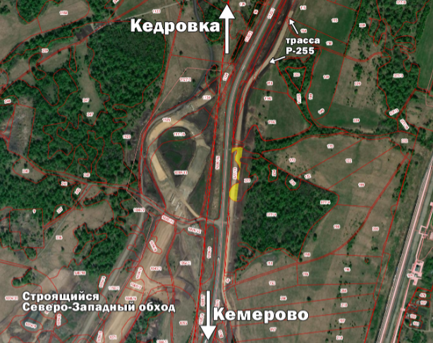 Большая площадь — 1,3 га земли, сельскохозяйственного назначения, кад.номер 42:04:0207001:233

Перспективная локация — развитие Северо-западного проезда делает участок выгодным вложением.

